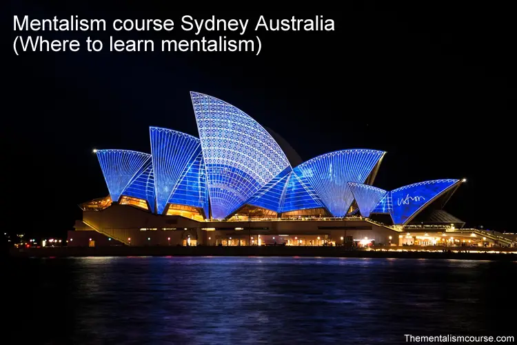 A how to mentalism course Sydney Australia (Where to learn mentalism)