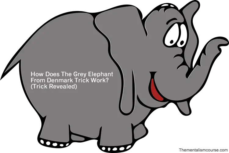 How Does The Grey Elephant From Denmark Trick Work? (Trick Revealed)